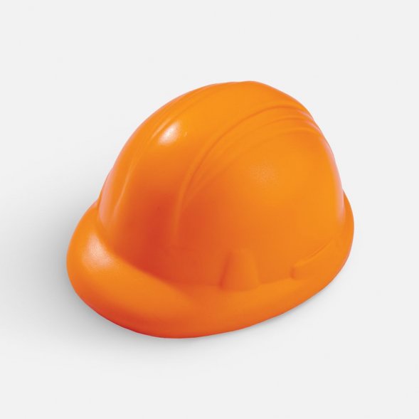 Антистресс «Каска», оранжевый 