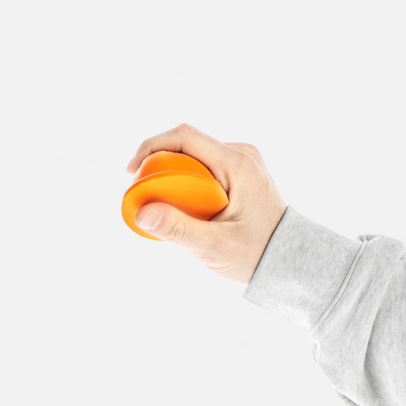 Антистресс «Каска», оранжевый 