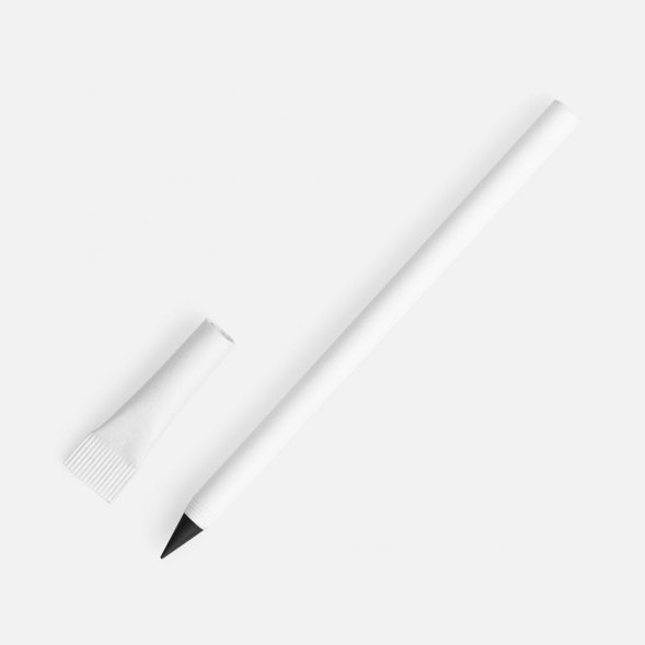 Вечный карандаш Carton Inkless, белый 
