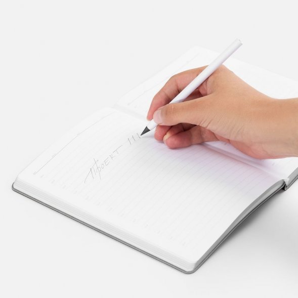 Вечный карандаш Carton Inkless, белый 