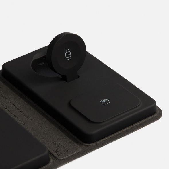 Внешний аккумулятор с беспроводной зарядкой reCover 8000 мАч, черный 