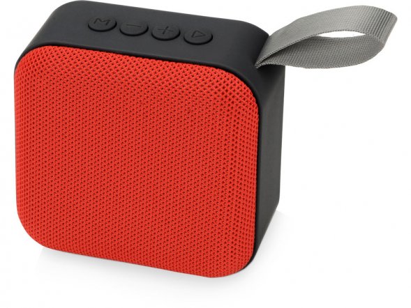 Портативная колонка Otto, красный/черный 