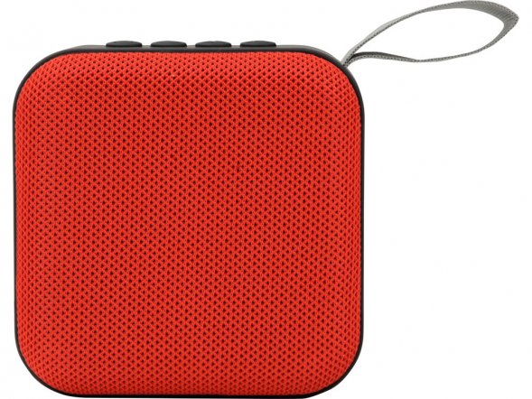 Портативная колонка Otto, красный/черный 