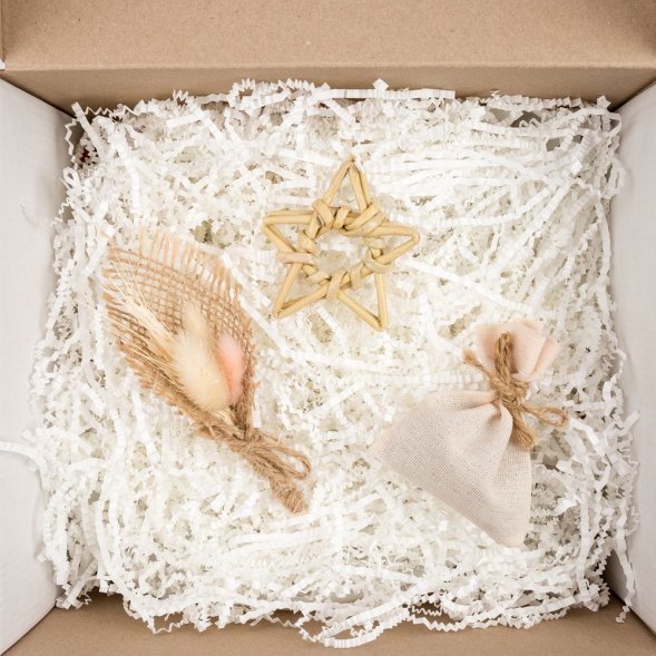 Бумажный наполнитель Chip, белый 