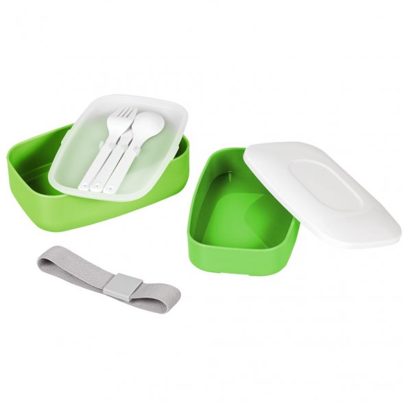 Набор ланчбоксов в термосумке Takk Mamma, зеленый 