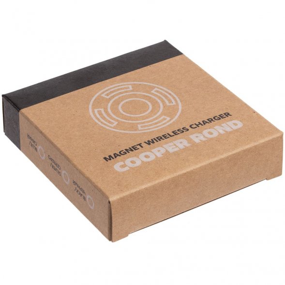 Магнитное зарядное устройство Cooper Rond, 15 Вт, черное 