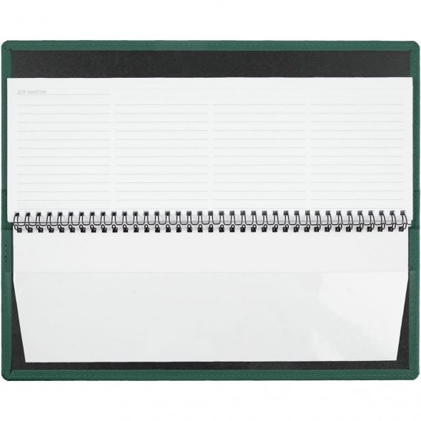 Планинг Grade, недатированный, зеленый 