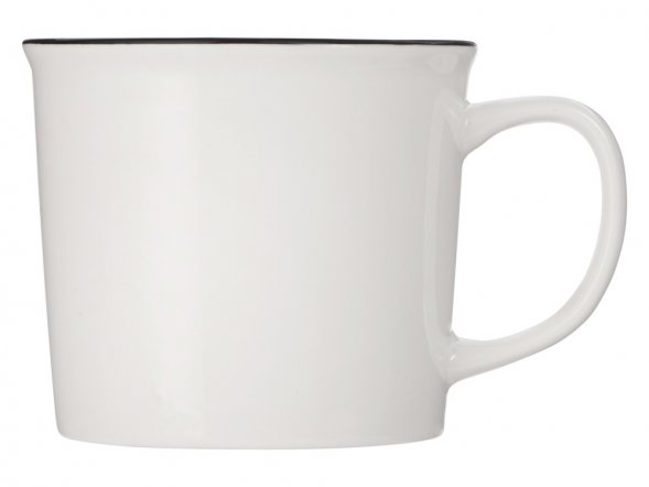 Кружка Nancy Line, белый/черный 