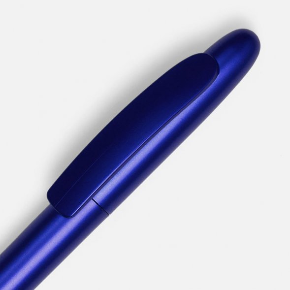 Ручка шариковая Moor Silver, ver.2, синий металлик 