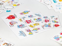 Наклейки UV-DTF Sticker Pack на заказ, M