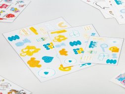 Наклейки UV-DTF Sticker Pack на заказ, M