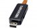 USB-флеш-накопитель Gleam объемом 8 ГБ с подсветкой, черный 