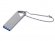 USB 3.0-флешка на 64 Гб с мини чипом, компактный дизайн, отверстие треугольной формы для цепочки 