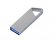 USB 3.0-флешка на 64 Гб с мини чипом, компактный дизайн, отверстие треугольной формы для цепочки 