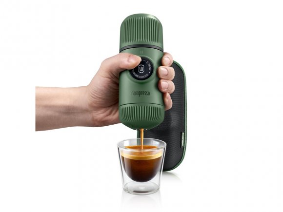 Ручная мини-кофемашина (WACACO Nanopresso) WCCMSGR (Ручная мини-кофемашина цв. Moss Green) 