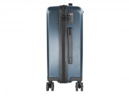 Чемодан BUGATTI Kallisto, синий, АБС-пластик, 35,5х23х53,5 см, 40 л