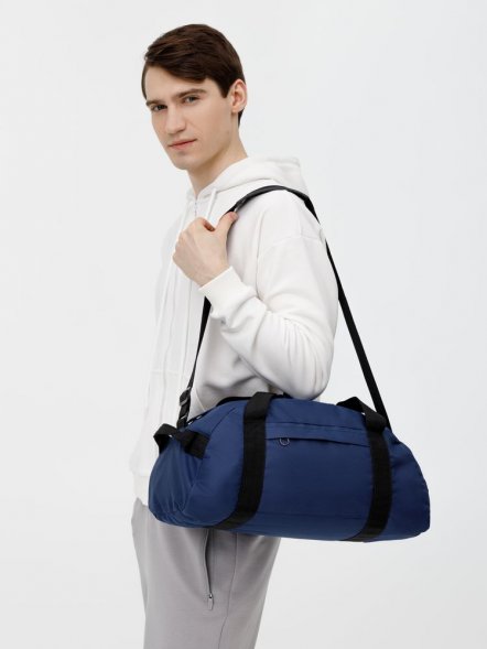 Спортивная сумка Portager, темно-синяя 