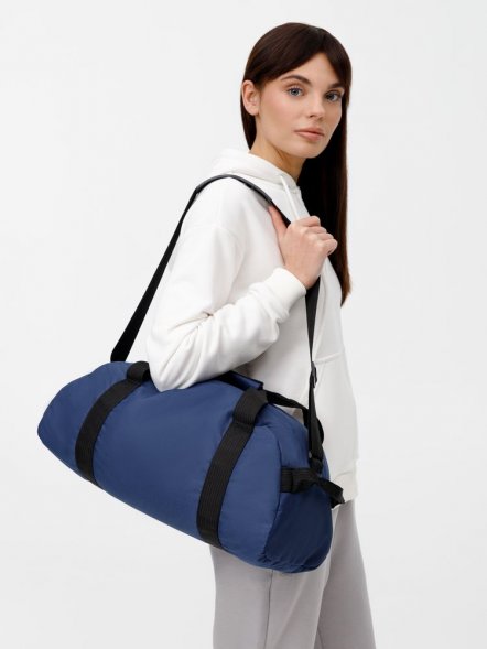 Спортивная сумка Portager, темно-синяя 