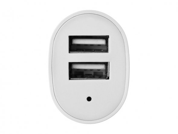 Адаптер автомобильный Split, белый 