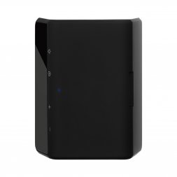 Зарядная станция с часами 15W Flame, черная