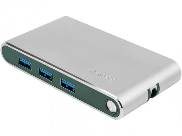 Хаб USB Rombica Type-C Hermes Green 