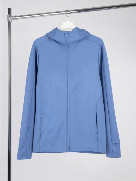 Куртка с капюшоном унисекс Begi, синяя 