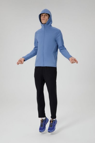 Куртка с капюшоном унисекс Begi, синяя 