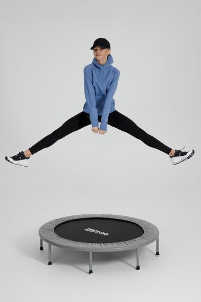 Куртка с капюшоном унисекс Begi, синяя 