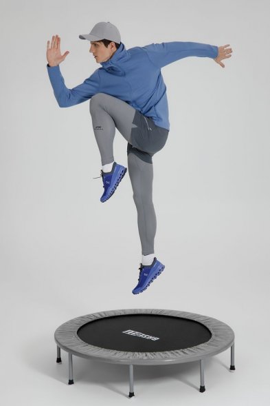 Куртка с капюшоном унисекс Begi, синяя 