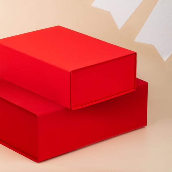 Коробка складная Portada, M, красная 