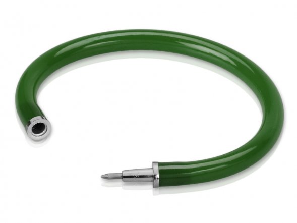 Ручка шариковая-браслет Арт-Хаус, зеленый 