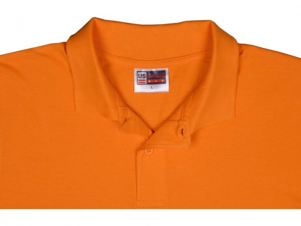 Рубашка поло First мужская, оранжевый 
