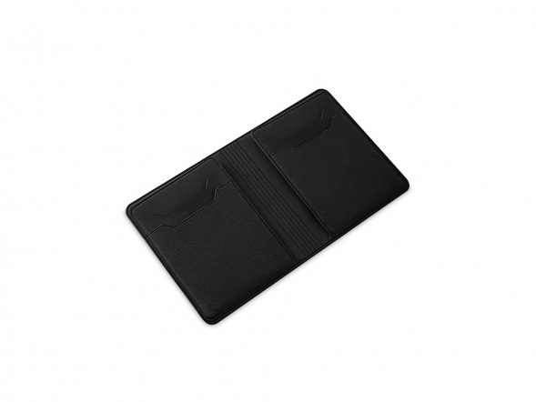 Картхолдер с отделением для бумажных денег Favor, черный 