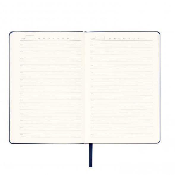 Ежедневник Spark недатированный, синий (без упаковки, без стикера) 