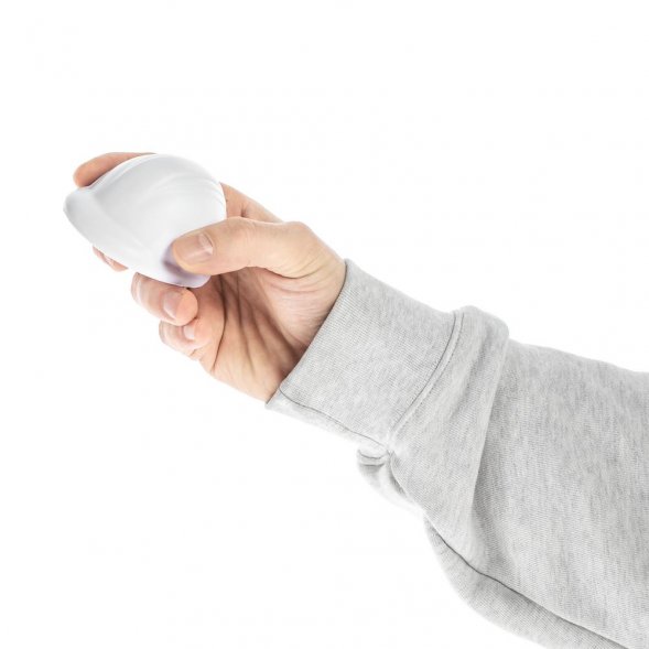 Антистресс «Каска», белый 