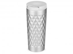 Герметичная вакуумная термокружка Matrix,450 мл, серебристый