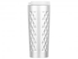 Герметичная вакуумная термокружка Matrix,450 мл, серебристый