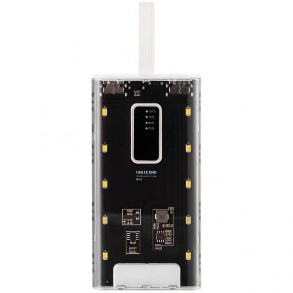 Аккумулятор Trellis Flat 10000 мАч, белый 