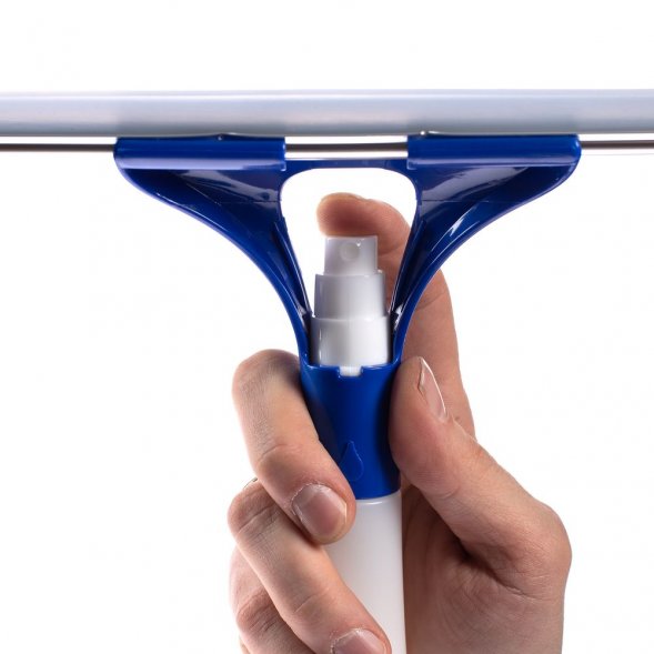 Водосгон с распылителем PolishUp, синий 