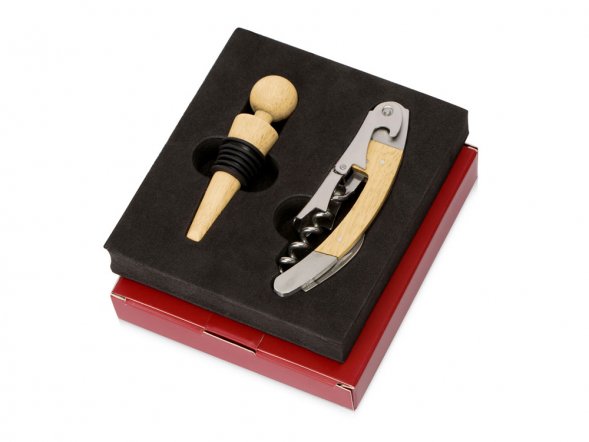 Набор Provence для вина с деревянными деталями 