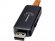 USB-флеш-накопитель Gleamобъемом 16 ГБ с подсветкой, черный 