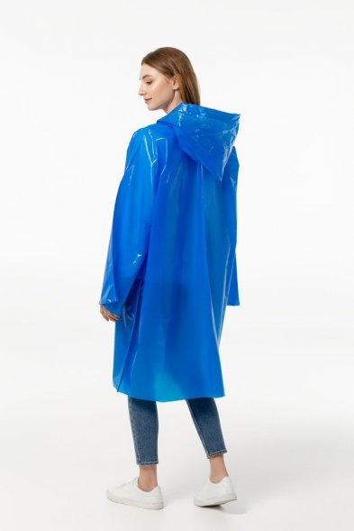 Дождевик-плащ CloudTime, синий 