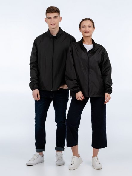 Ветровка John Steampunk, черная 