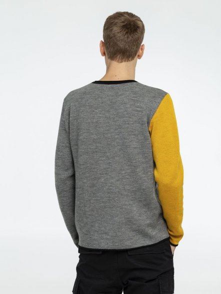 Джемпер «Цитаты. Хармс. Работа», серый 