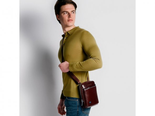 Сумка через плечо, Piquadro Blue Square, темно-синий 