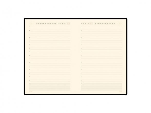 Ежедневник А5 недатированный Monaco, оранжевый 