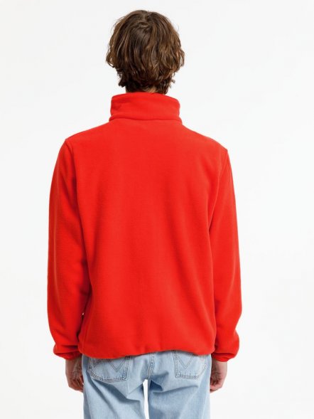 Куртка флисовая унисекс Nesse, красная 