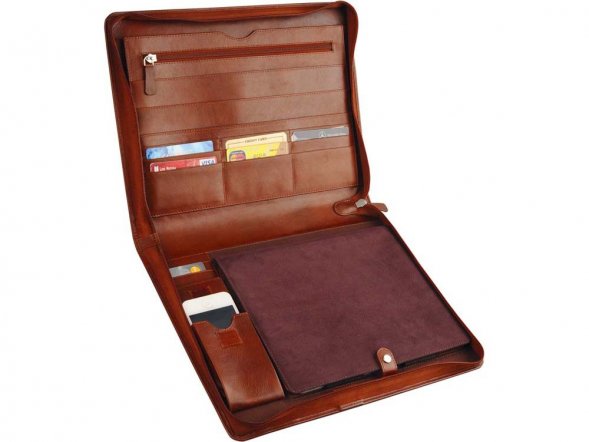 Папка руководителя William Lloyd, коричневый (Р) 