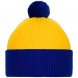 Шапка Snappy, желтая с синим 