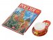 Набор Моя Россия: чайно-кофейная пара Матрешка и книга Россия на русском. языке 